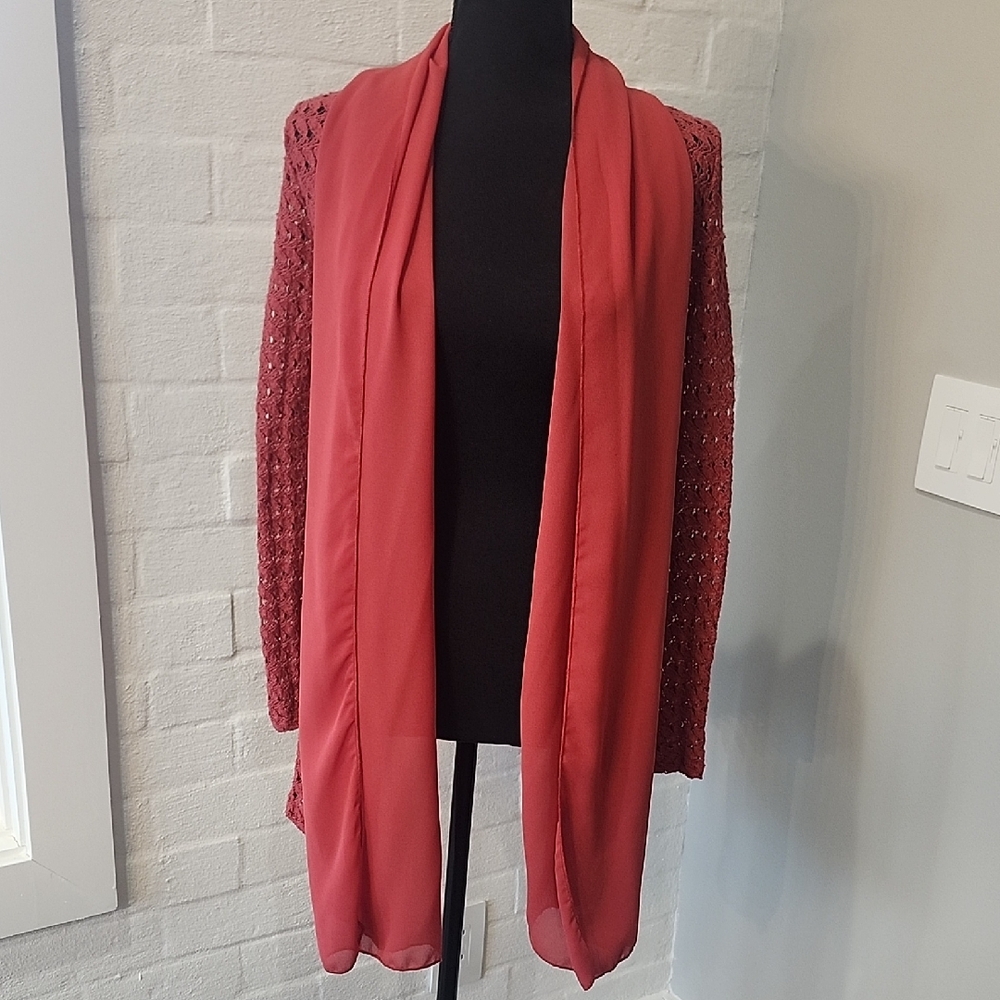 Miilla Dusty Rose Women's Cardigan Sweater